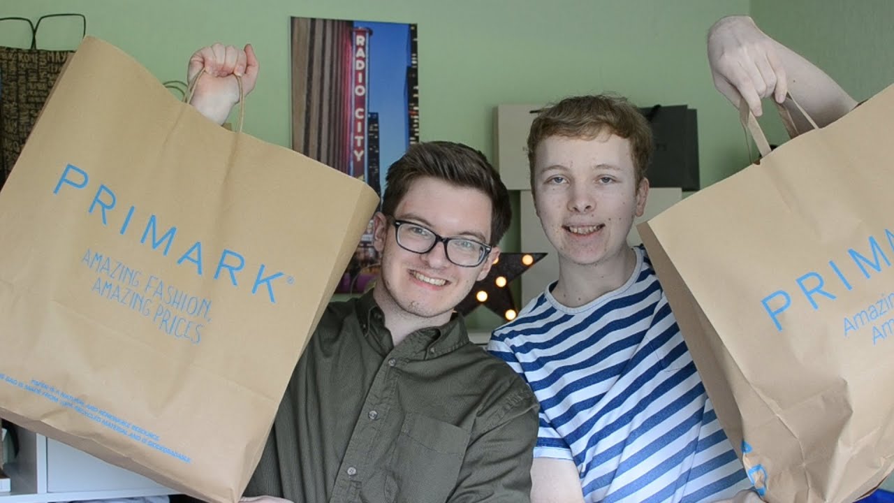 MEN'S PRIMARK HAUL WITH JAMIE