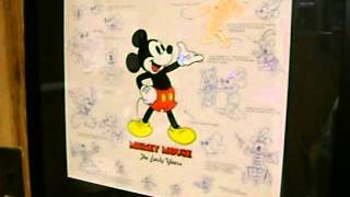 Disney Mickey Mouse Lumicel Cel Animation Art