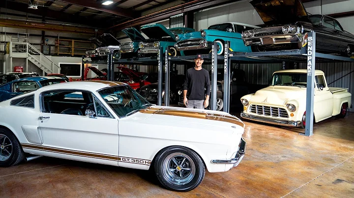 Joey Logano Tours Insane Car Collection