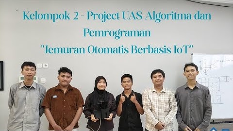 Kelompok 3 - Project UAS Algoritma dan Pemrograman "Jemuran Otomatis Berbasis IoT"