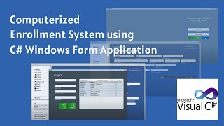 SOFTWEN - Computerized Enrollment System (Setup demo) Using C#