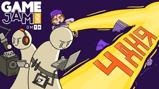 картинка: Я сделал игру за 4 дня с иностранцем // GMTK game jam // Space T // Unity