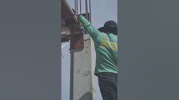 Cantilever beam plywood supporter installation