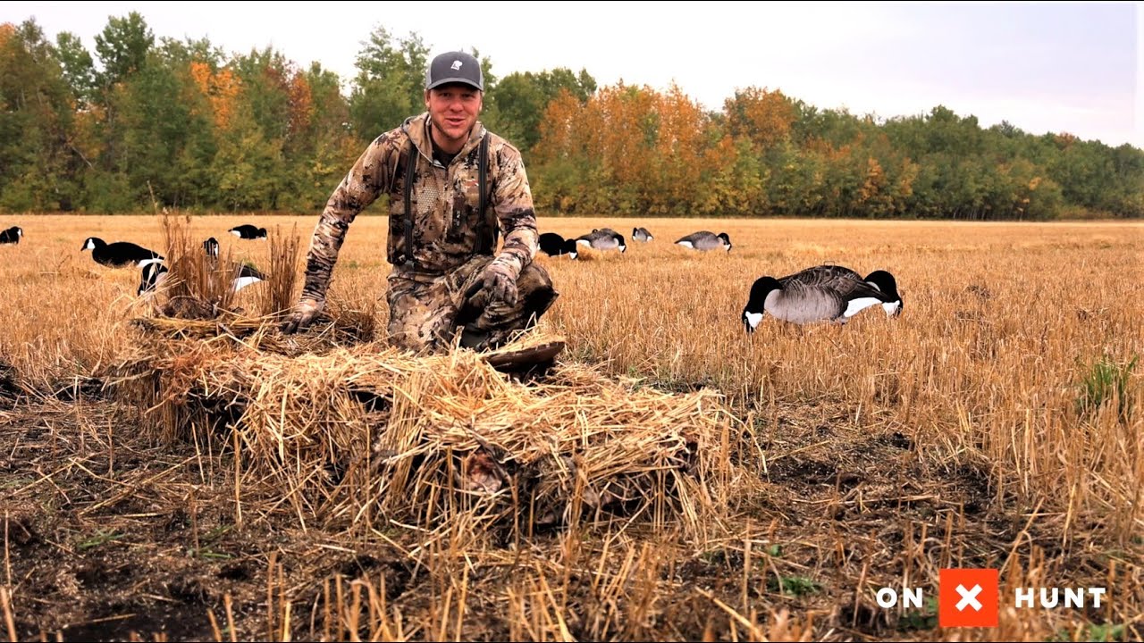 Rollup Blind: veg is the edge for this duck-hunting hide — Low