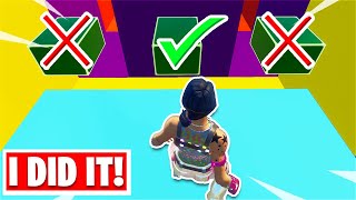 I did the IMPOSSIBLE in this 100 Level RAINBOW Deathrun...