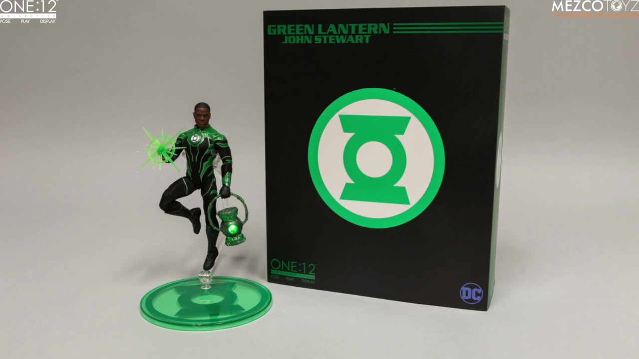 One:12 Collective John Stewart - The Green Lantern Unboxing | Mezco Toyz
