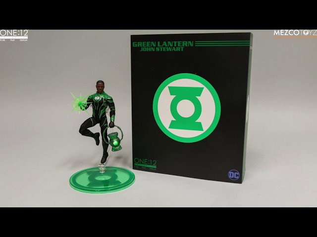 One:12 Collective John Stewart - The Green Lantern Unboxing