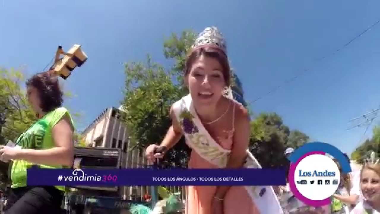 Las soberanas frente a las cámaras de Los Andes - 