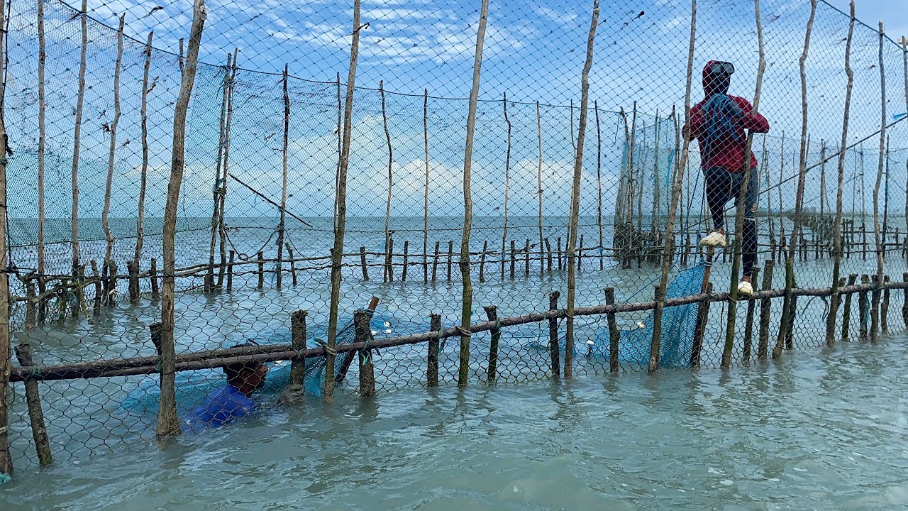 TRABALHO ARTESANAL!SAINDO PRA MAS UMA DESPESCA NO CURRAL SÃO MIGUEL MANHÃ DE MANUTENÇÃO NO CURRAL!
