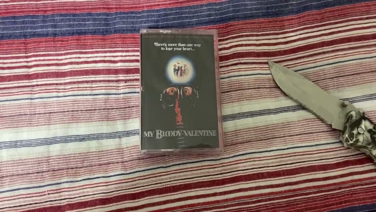 Unboxing My Bloody Valentine: Original Motion Picture Soundtrack Cassette Tape (1981) 9/4/24