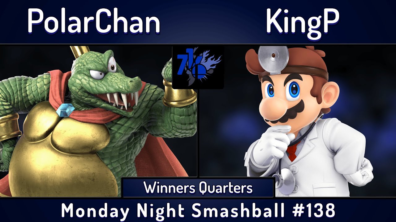 MNS # 138 | PolarChan (King K Rool) vs KingP (Dr Mario) | WQF | SSBU ...