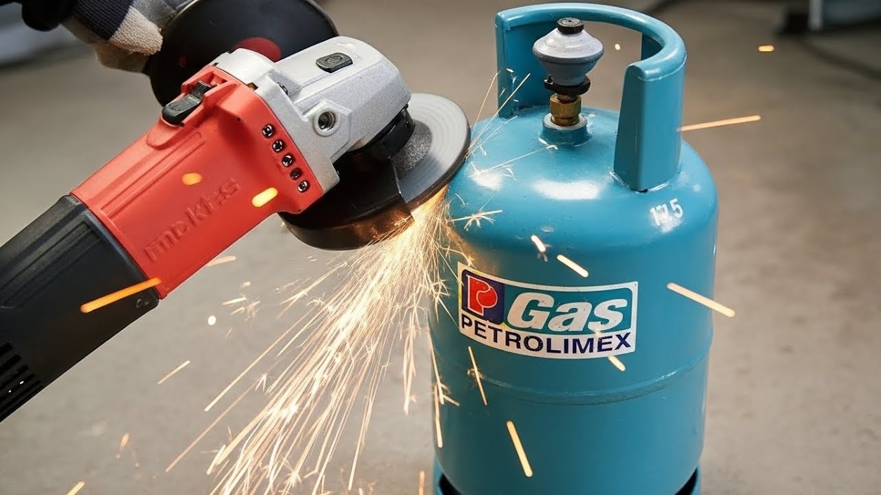 Секрет старого газового баллона, о котором вы, вероятно, не знаете.