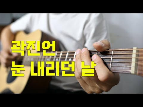 눈 내리던 날 - 곽진언