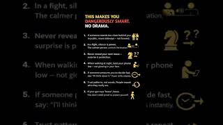 "THIS MAKES YOU DANGEROUSLY SMART. NO DRAMA." 🧠⚡Quiet confidence  loud reactions.