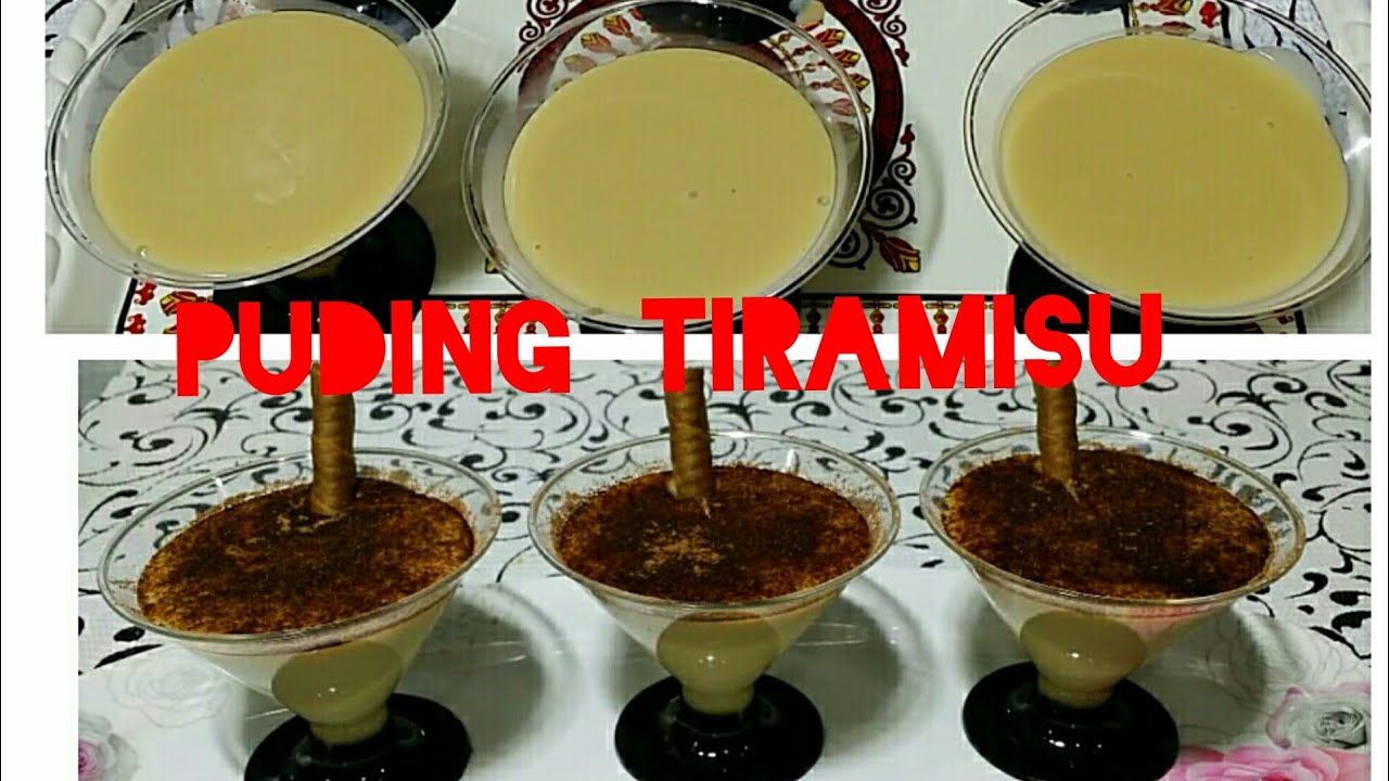 Resep Puding Tiramisu Lembut Dan Nikmat