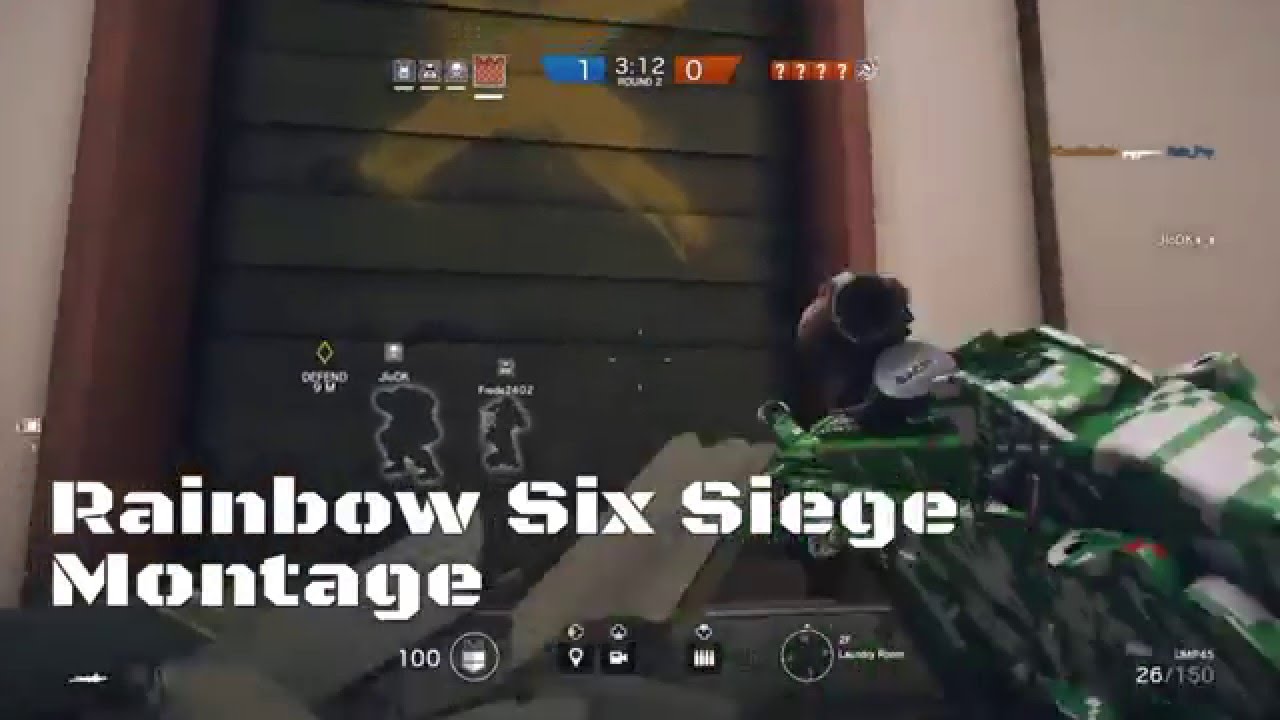 Rainbow Six Siege Montage #1 - YouTube