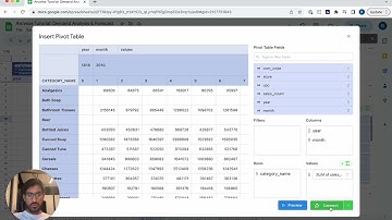 Arcwise: Pivot tables on Snowflake datasets