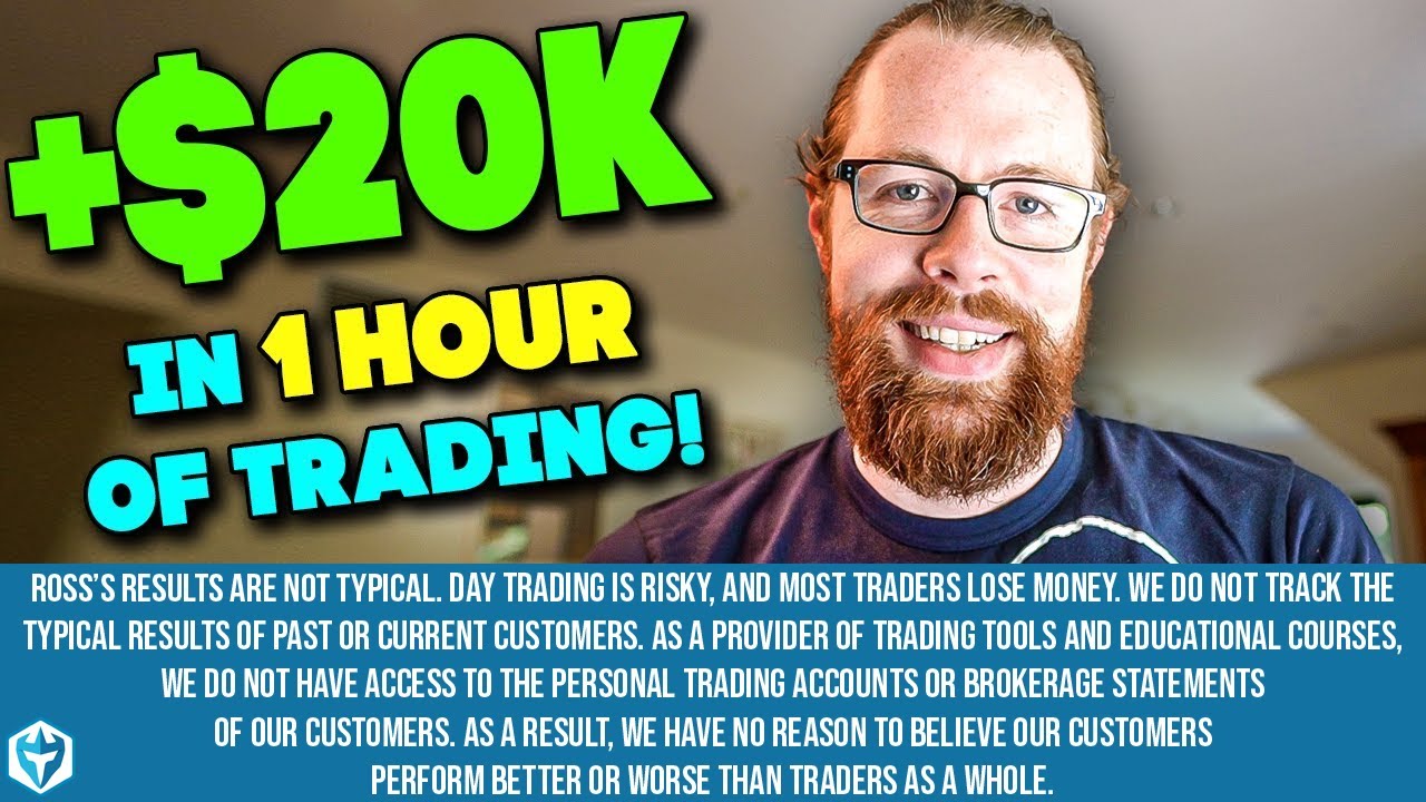 +$20k in 1 Hour of Trading! | Ross's Trade Recap - YouTube