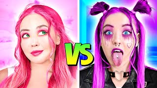 Firm vs Soft! Good Girl vs Bad Girl! || Funny Situations! Types Of Students by Challenge Accepted screenshot 3