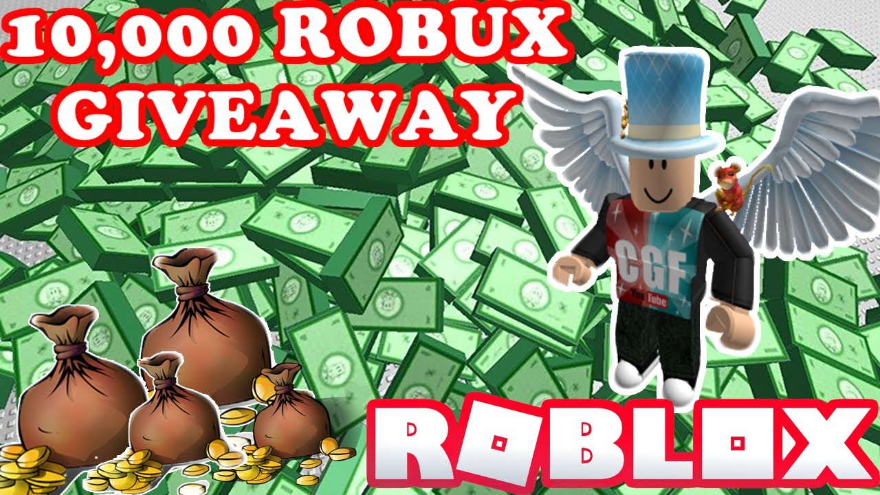 Ten Mil Robux 10,000 Robux Giveaway! - I am giving away 10,000 Robux to subscribers ...