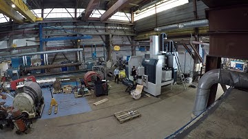 New machine YOU JI Vertical Lathe!