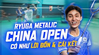 Experience the Victor Ryuga Metallic Racket China Open – Is It Difficult for Weak Hands to Handle!?