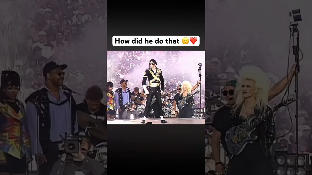 MICHAEL JACKSON DANGEROUS TOUR SUPER BOWL 1993 | THAT ACTUALLY GOT ME 😯