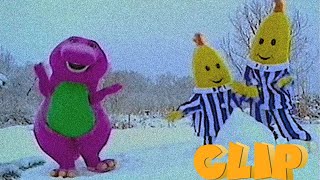 Barney Appears With Bananas In Pajamas Clip Subscribe