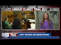 Jury begins deliberating Lindsay Clancy's fate after closing arguments