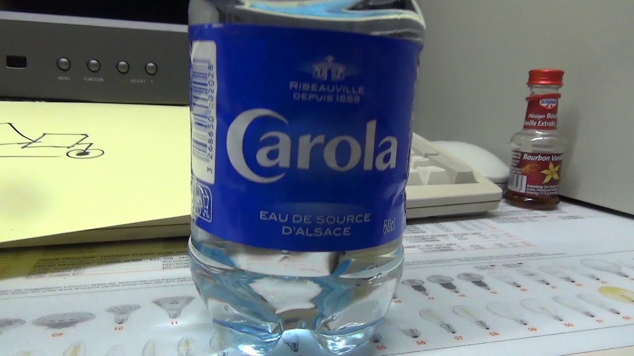 Carola french water [ENGLISH + GERMAN] WATER REVIEW 6 YouTube