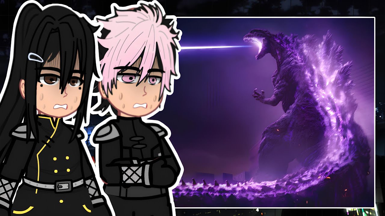 Kaiju No.8 React to Godzilla || Monsterverse - Gacha react