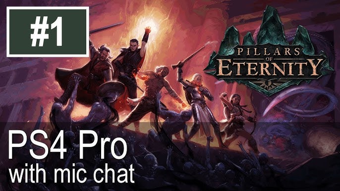 13 Minutes of Pillars of Eternity: Edition PS4 Gameplay - E3 -