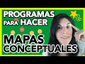 PROGRAMAS para hacer MAPAS CONCEPTUALES