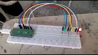 Práctica 1 con Raspberry Pi Pico Traffic Light (Semáforo)