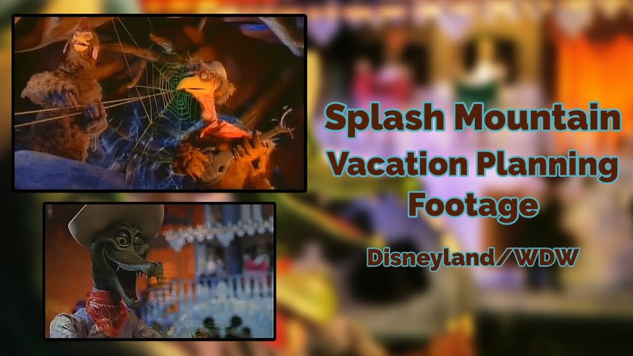 Splash Mountain Disneyland & WDW Vacation Planning Clips