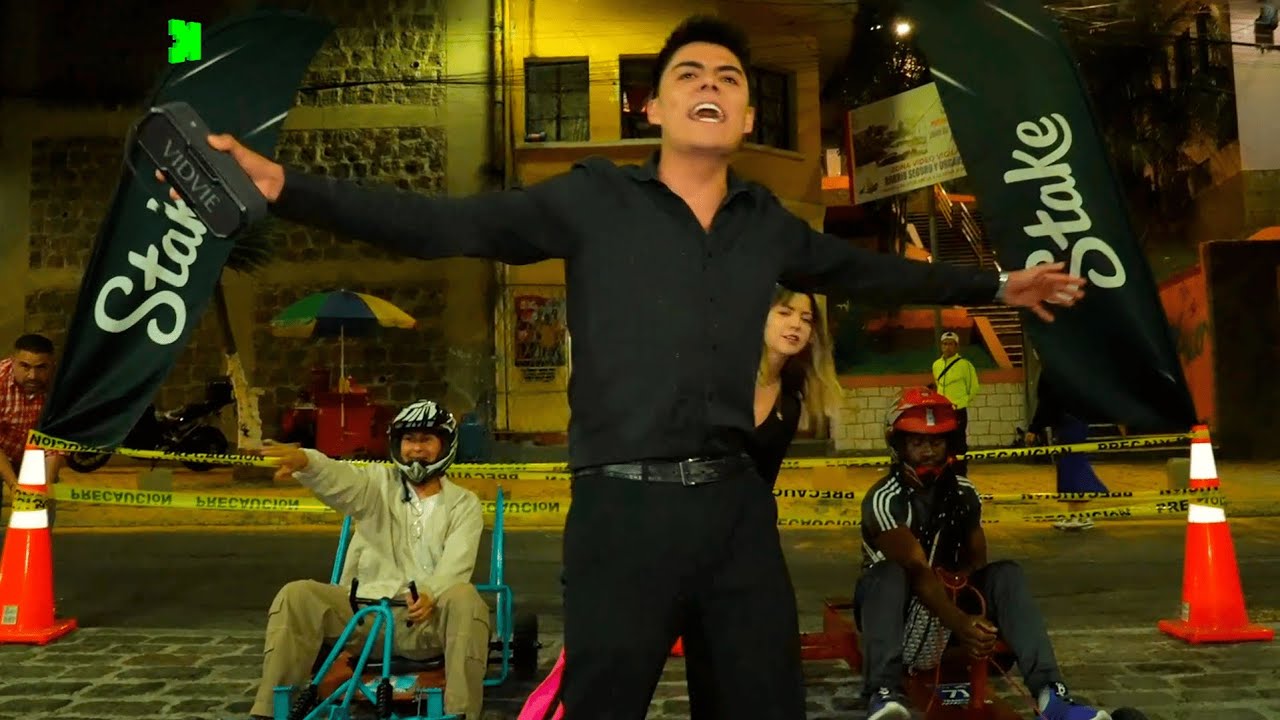 CARRERAS EN COCHES DE MADERA CON EL TEAM CH😂🏁 | KIKE JAV