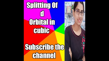 Splitting Of d orbital in cubic #Icoshedral #dodechadron#inorganic unit 2 #msc chemistry