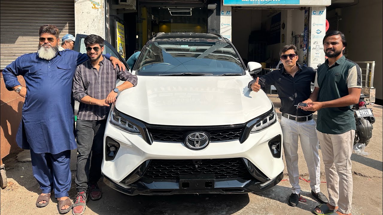 FORTUNER CONVERTED 🫣 TO LEGENDER🙀MODIFICATIONS #cars #trending #2024 #fortuner #legender #modified