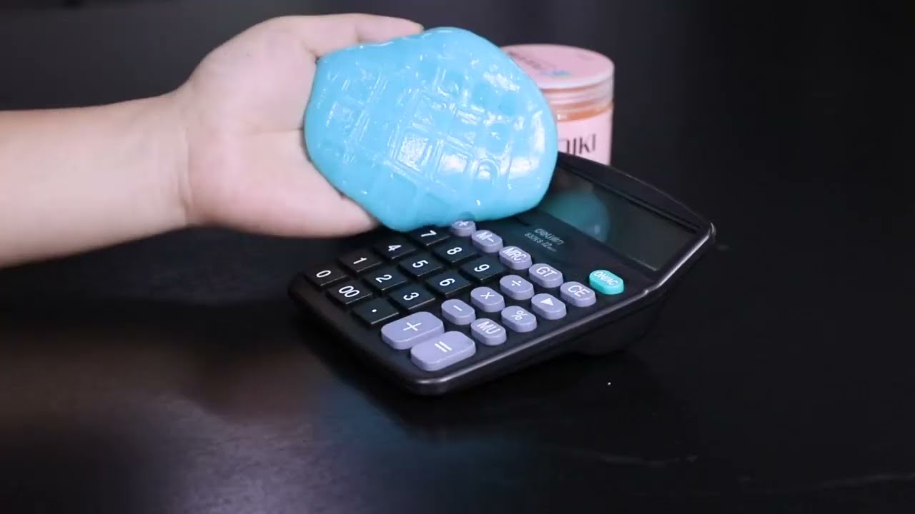 Dust Cleaning Gel Slime for Cleaning car ,Keyboard (How To Use)