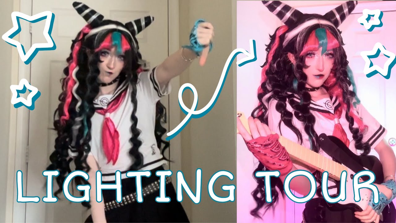 COSPLAY LIGHTING TUTORIAL | lighting set up tour!!