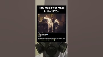 Hoe muziek in de jaren 70 werd gemaakt.
