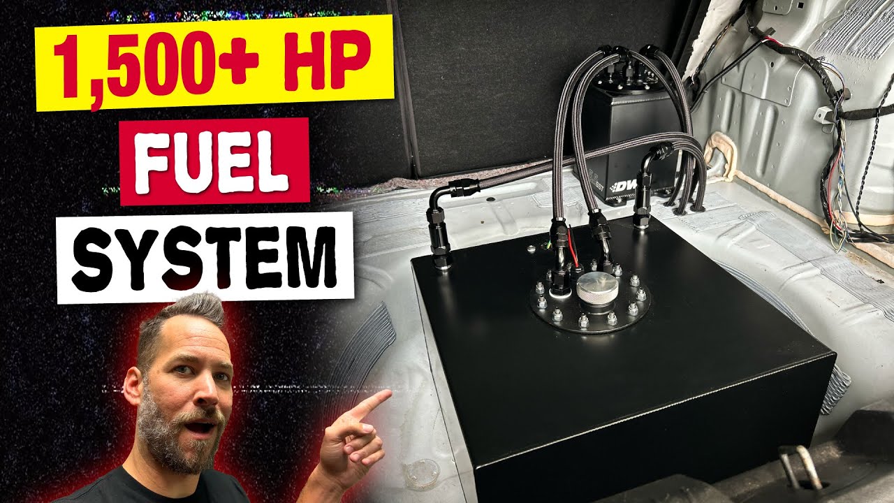 Installing the 1,500+ HP Capable Fuel System - Deatschwerks Surge Tank and Fuel Cell Upgrade
