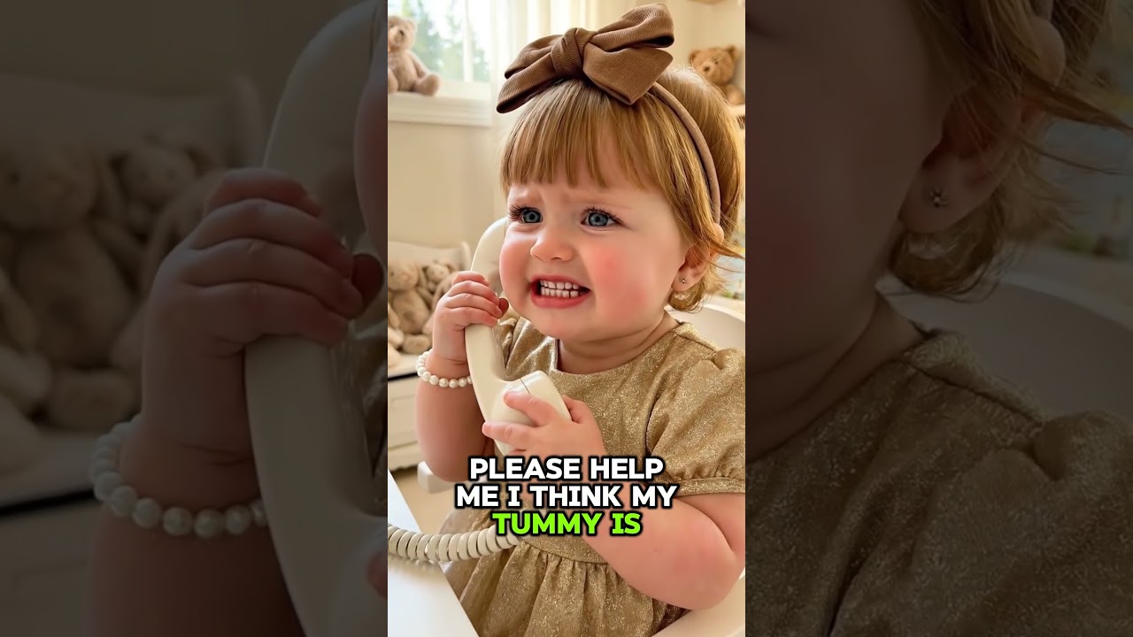 Baby Calls Grandma to Say She Is Hungry 😭❤️ | Cutest English Learning Moment