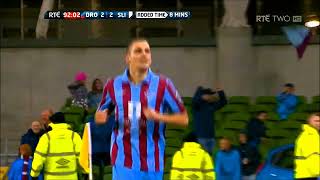RYAN BRENNAN GOAL - DROGHEDA UNITED V SLIGO ROVERS - 2013 FAI CUP FINAL