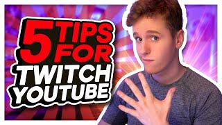 5 Tips for STREAMING and CONTENT CREATION on Twitch and YouTube @DeSynkro