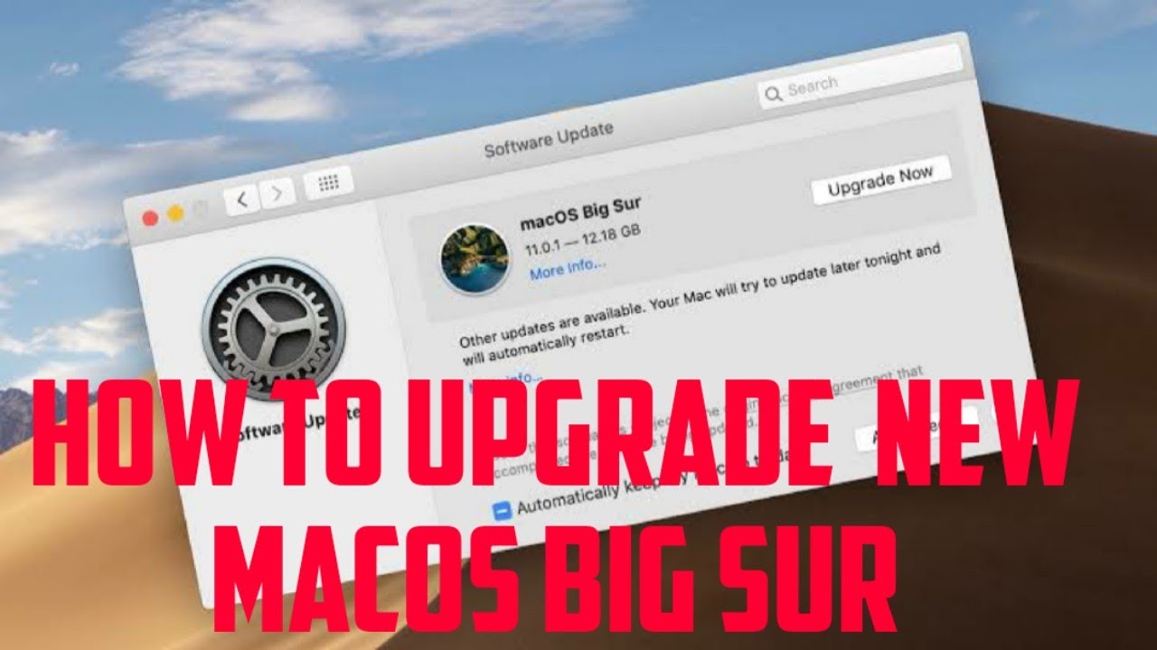 How to install MacOS Big Sur on your Mac - YouTube
