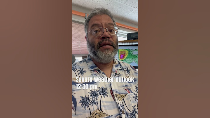 May 6, 2024: Severe weather outlook, 12:30 pm