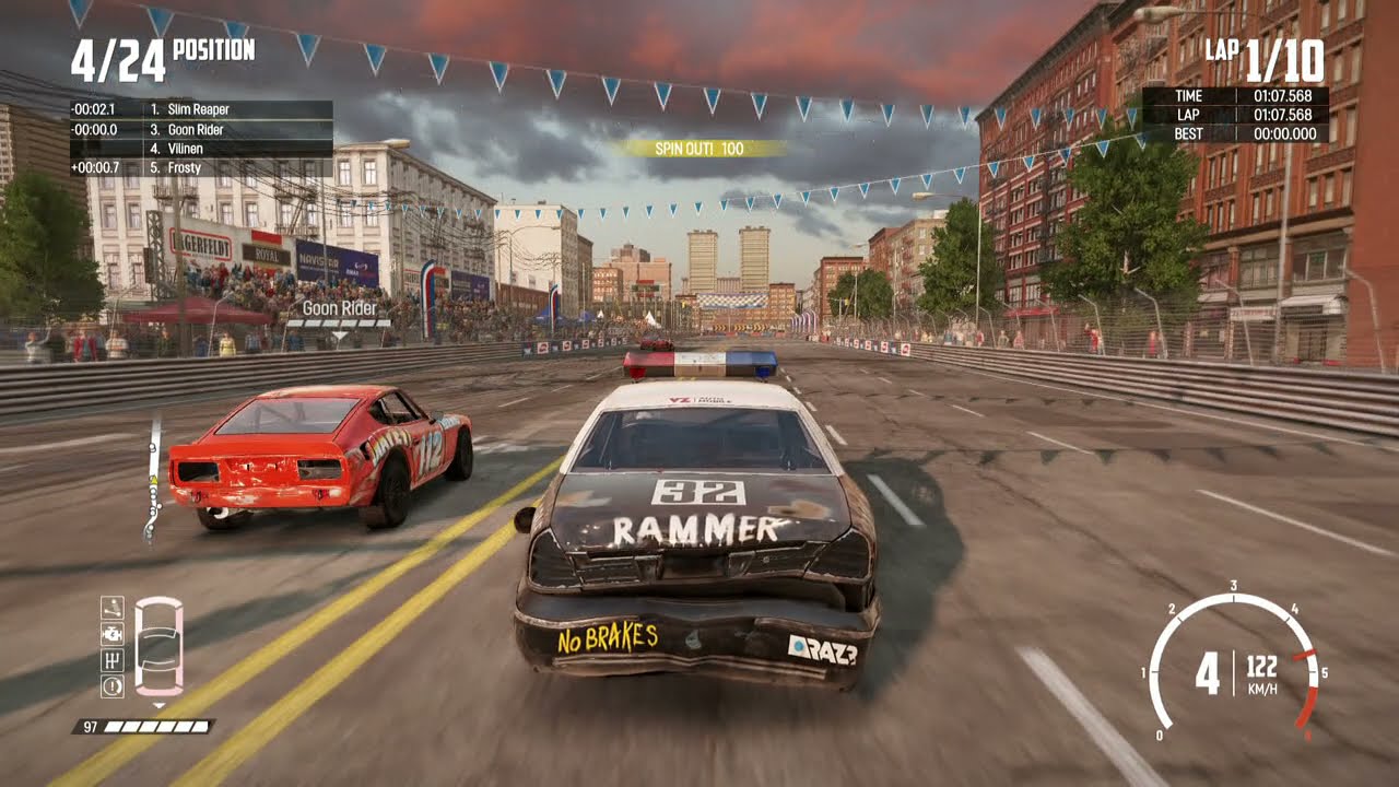 Wreckfest (PS4) - Hillstreet Circuit