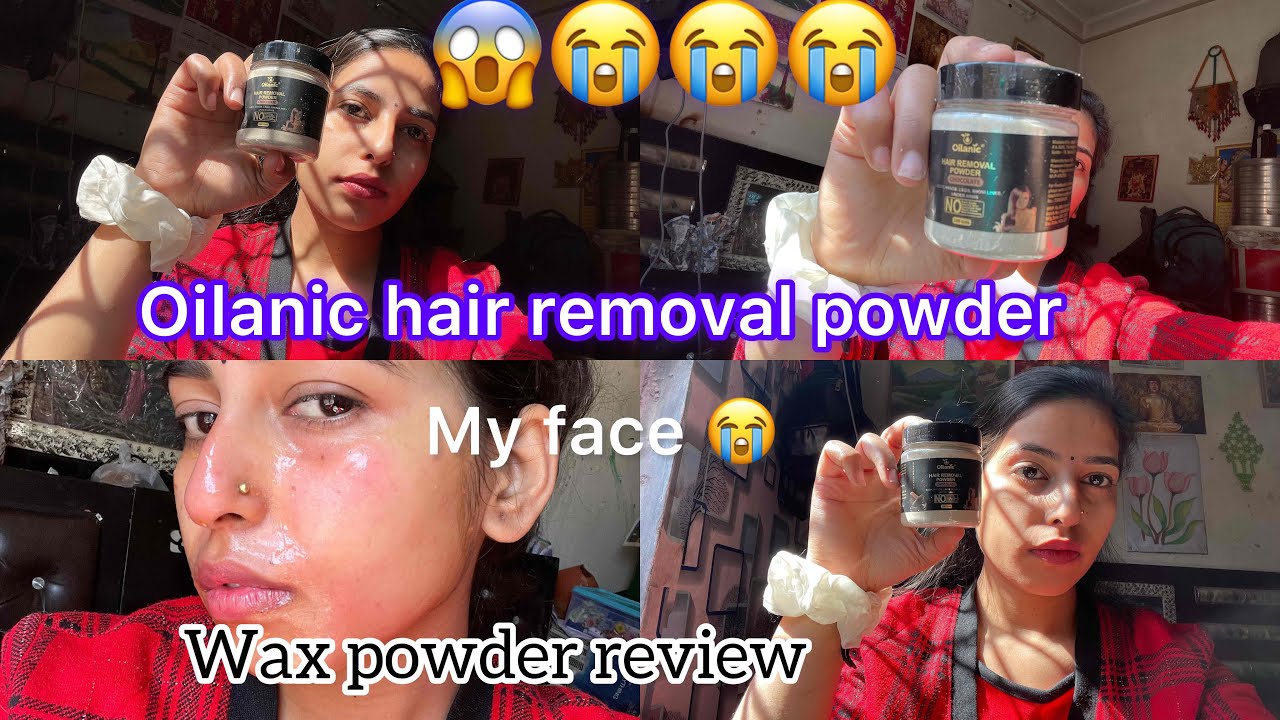 Oilanic hair removal powder but I’m do my face 😱😱😭😭😭😭so soooooo bed for