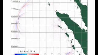 The 11 April 2012 of Aceh Earthquake Tsunami